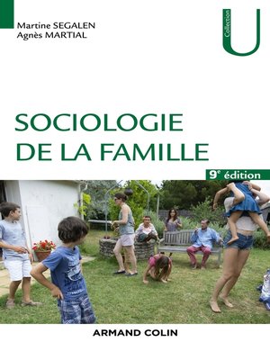 cover image of Sociologie de la famille--9éd.